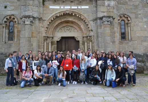 37 alumnos europeos visitan o Concello de Cambre dentro do programa Erasmus+
